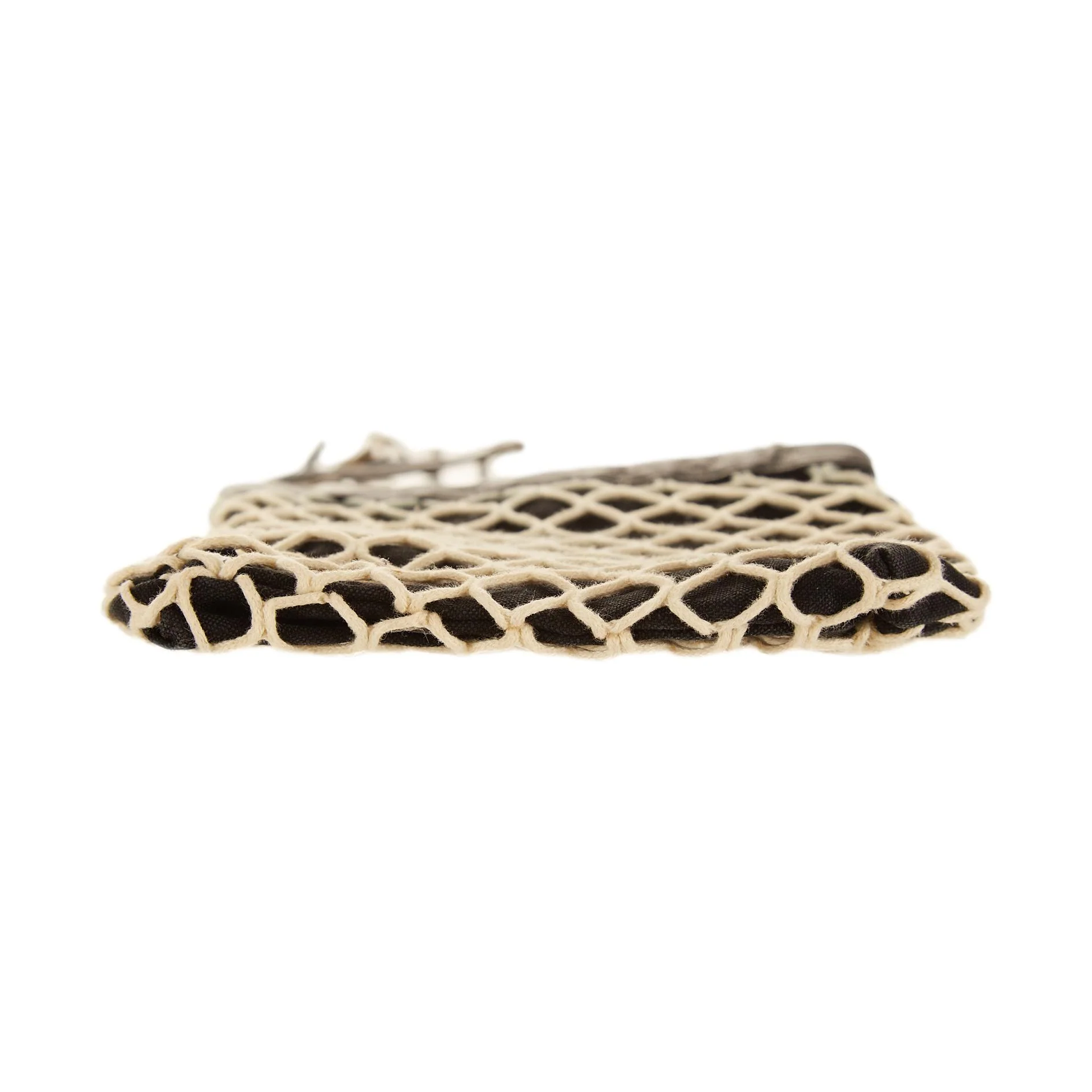 Jean Paul Gaultier Black Netted Shoulder Bag - Image 3